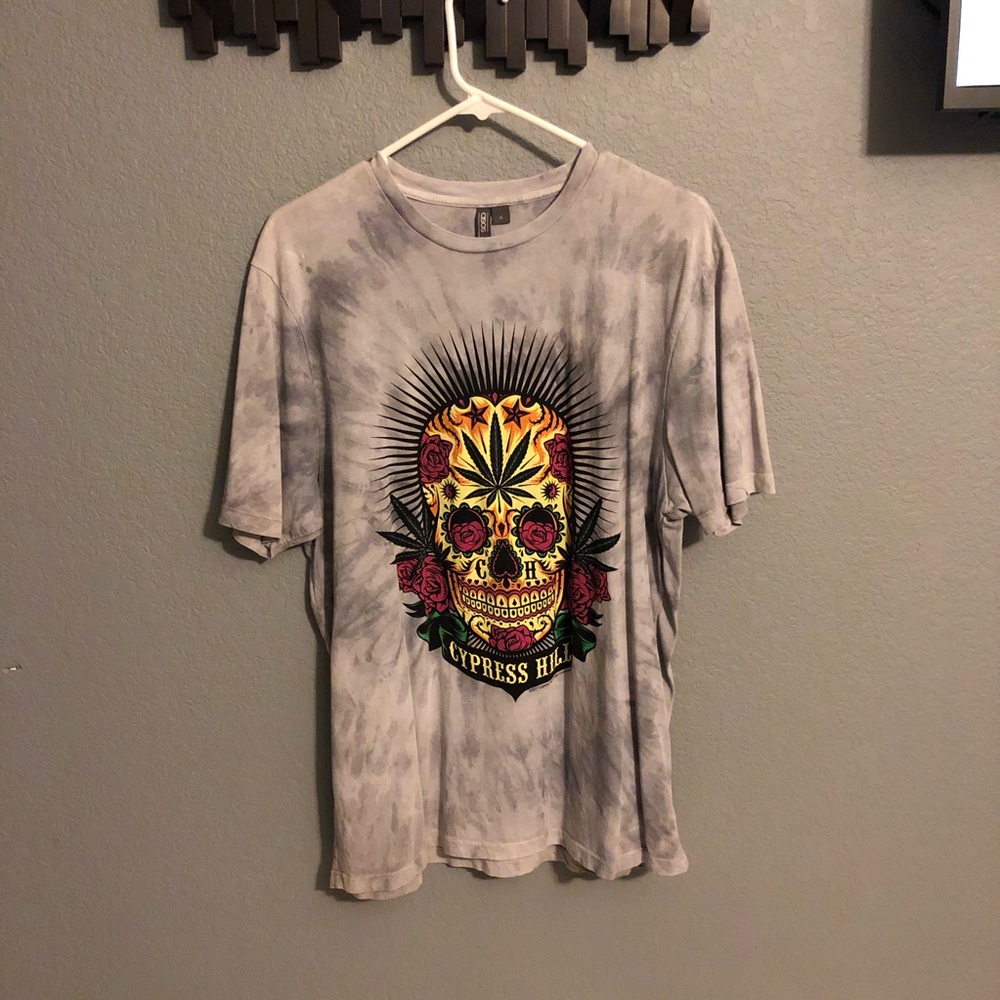 ASOS Tie Dye T-shirt with Print